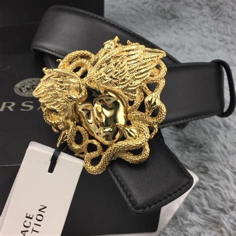 versace belt female|versace medusa snake wings belt.